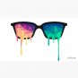 Abstract Polygon Multi Color Cubism Low Poly Triangle Pride  LGBT Design Cap