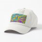 Abstract Rainbow Cap