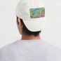 Abstract Rainbow Cap