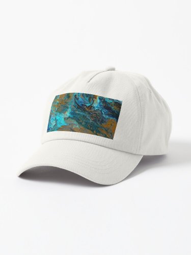 Abstract The Opal Highway  Cap