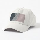 Aerial Ocean Beach Print, Pink Sand, Crashing Waves, Dark Blue Sea, Travel Photography Cap