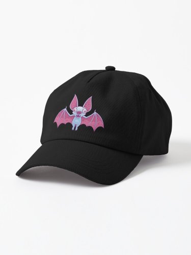 Albino Vampire Bat Cap