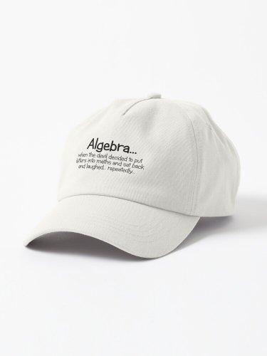 Algebra Maths Cap