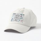 Alice In Wonderland Collage - Imagination Quote Cap