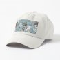 Alice In Wonderland Collage - Vintage Blue Cap