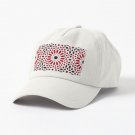 Black and Red Traditional Geometric Moroccan Artwork. Cap