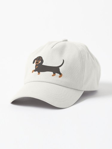 Black and Tan Dachshund Sausage Dog Cap