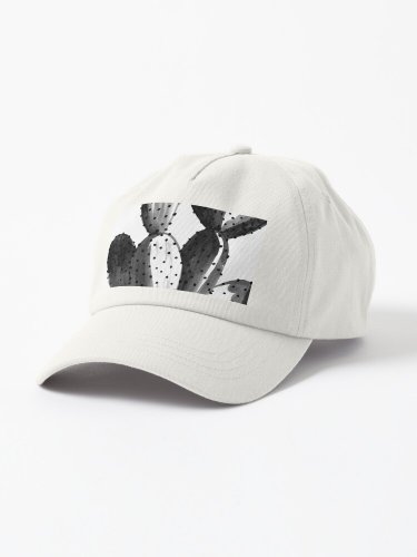 Black and White Cactus Cap