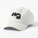 Black and White Parti Pomeranian  Cute Black and White Fluffy Dog Cap