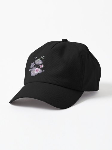 Black Indian cress garden. Cap