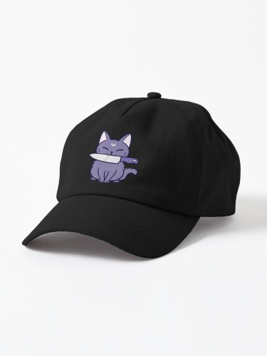 Black Knife Kitten 02  Nikury Cap