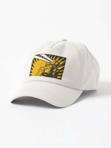 Black Robot Cap