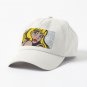 Blonde Bangs Crying Comic Girl Cap