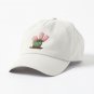 Blooming Cactus with Massive Pink Flowers Cap