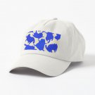 Blue Cats Pattern Cap