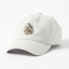 Cottagecore DINO-MITE Dinosaur Botanical Bouquet Cap