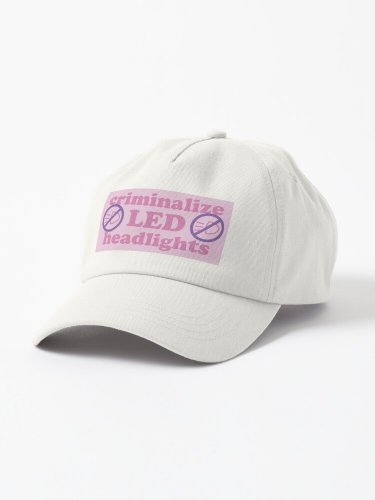 Criminalize LED headlights Cap