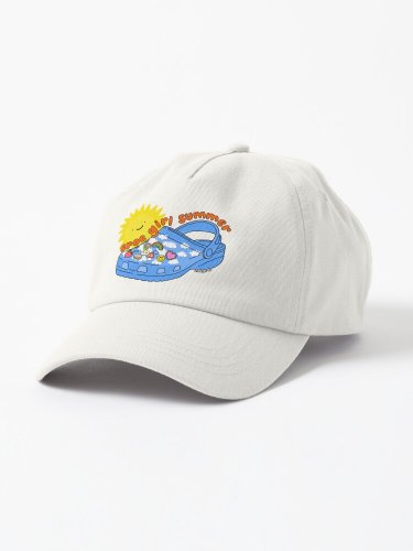 Croc Girl Summer - The Peach Fuzz Cap