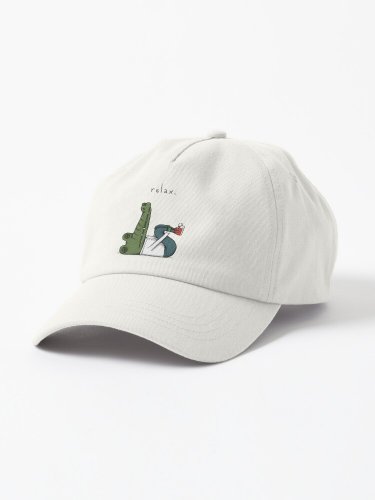 Crocodile with anxiety Cap