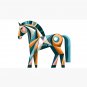 Cubist Horse Cap