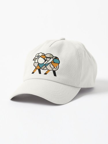 Cubist Sheep Cap
