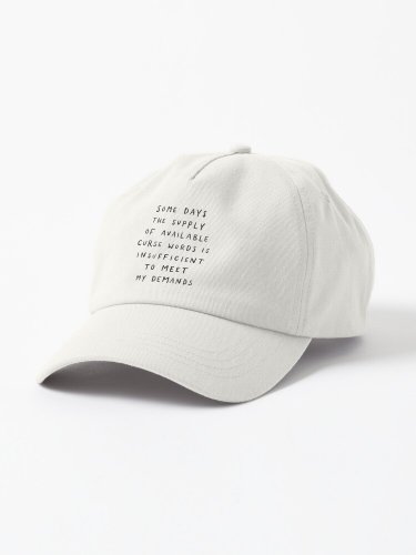 Curse Words Cap