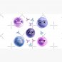 Cute 3D Immune Cells with Antibodies Cap