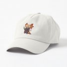 cute axolotl philosopher Cap