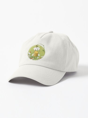 Cute bee Cap
