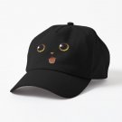 Cute Black Cat Minimalist Tongue by Tobe Fonseca Cap