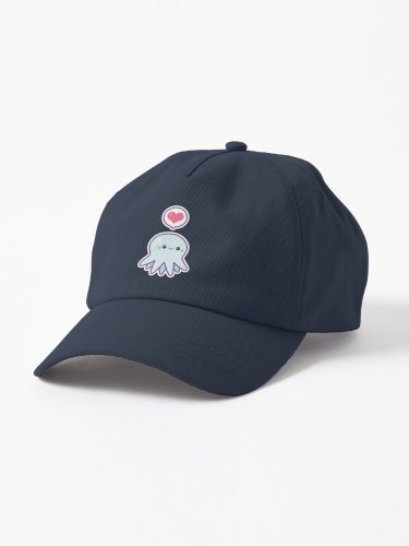 Cute Blue Octopus Cap