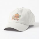 Cute Burger On Bicycle, Fast Food Delivery Cap