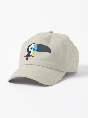 Cute channel billed toucan Cap