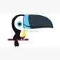 Cute channel billed toucan Cap