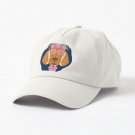 Cute Dog Girl Portrait with Flowers Cap