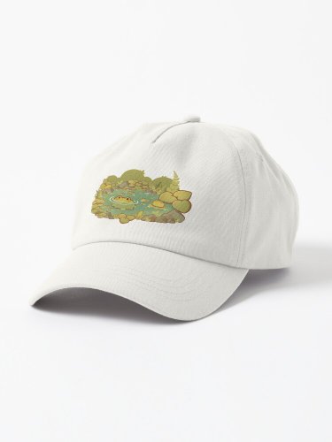 Cute frog pond Cap