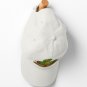 cute frog zoning out at desk work from home asian artwork Cap