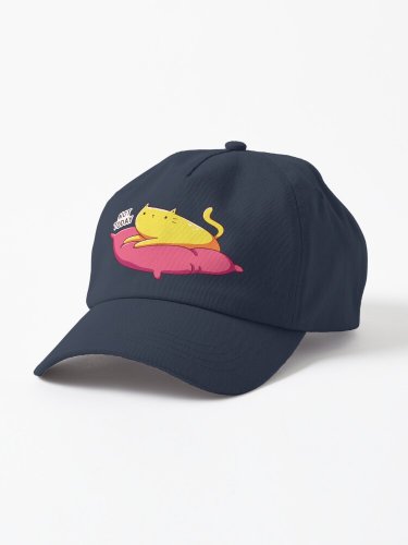 Cute Lazy Cat Not Today Meme Cap
