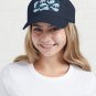 Cute Manatee Pattern - Blue Underwater Pattern Cap