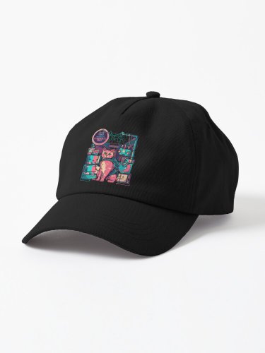 Cybercats Only - Funny Cat Geek Gift Cap