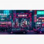 Cyberpunk Tokyo Street Cap
