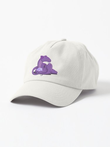 D20 Amethyst Dragon Cap