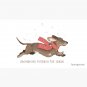 Dachshund Through the Snow  Cap