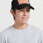 Daisy Time Retro Floral Pattern Orange and Beige Cap