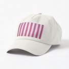 Daniel Buren - Peinture acrylique blanche sur tissu rayé blanc et rouge - 1970 Cap