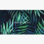 Dark green palms leaves pattern Cap