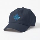Deep Ocean Art Nouveau Watercolor Doodle Cap
