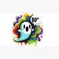 Boo Ghost Pulsating with the Colors Nostalgia and Hope Cap