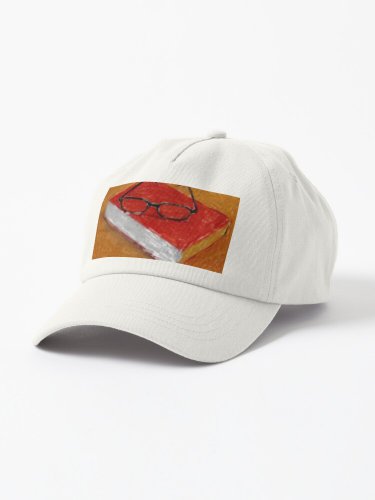 Book Under Glasses Cap