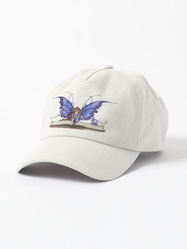 Bookworm Book Fairy Cap